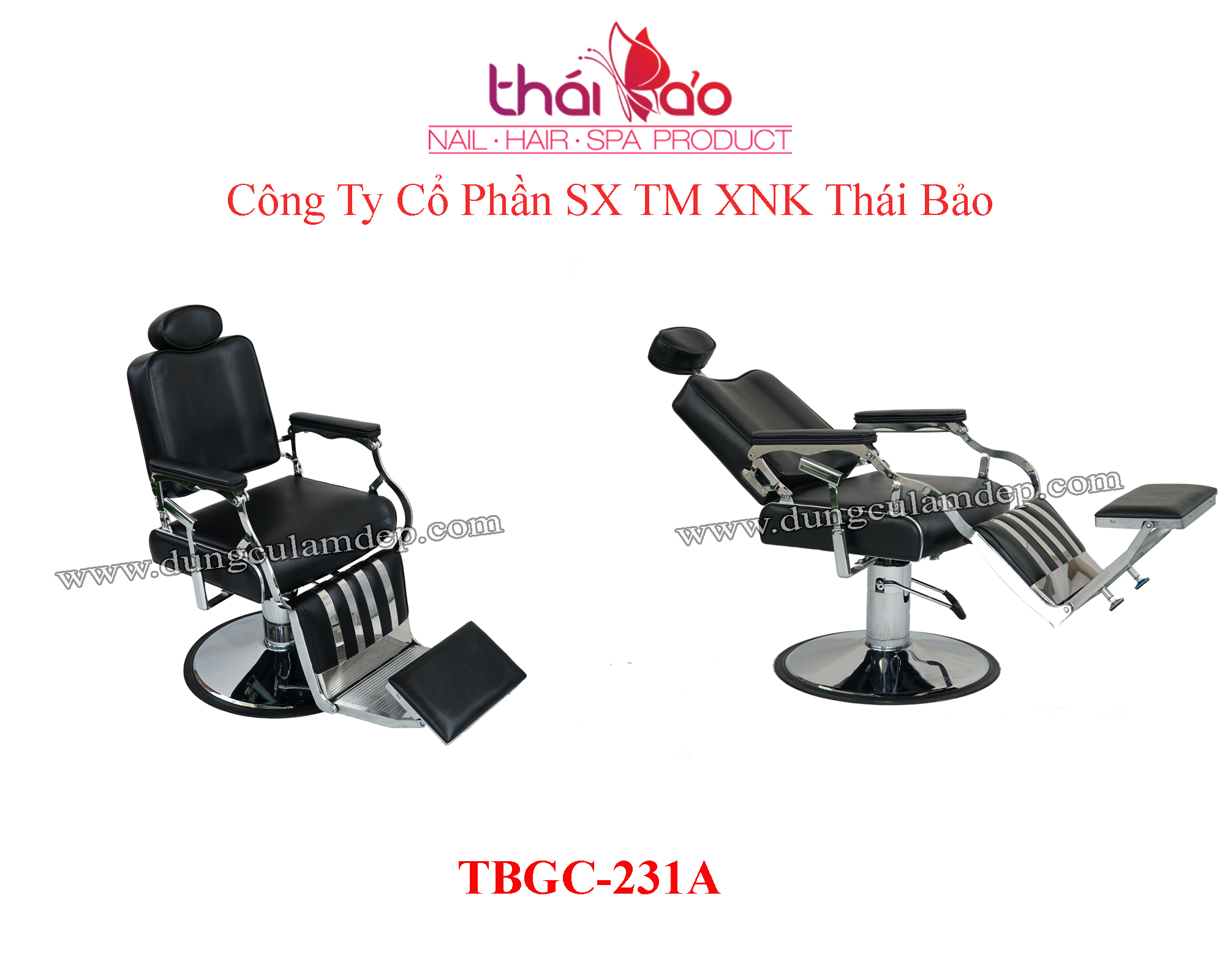 Ghế cắt tóc J2018 Prince Barber  Ghecattocnamcom